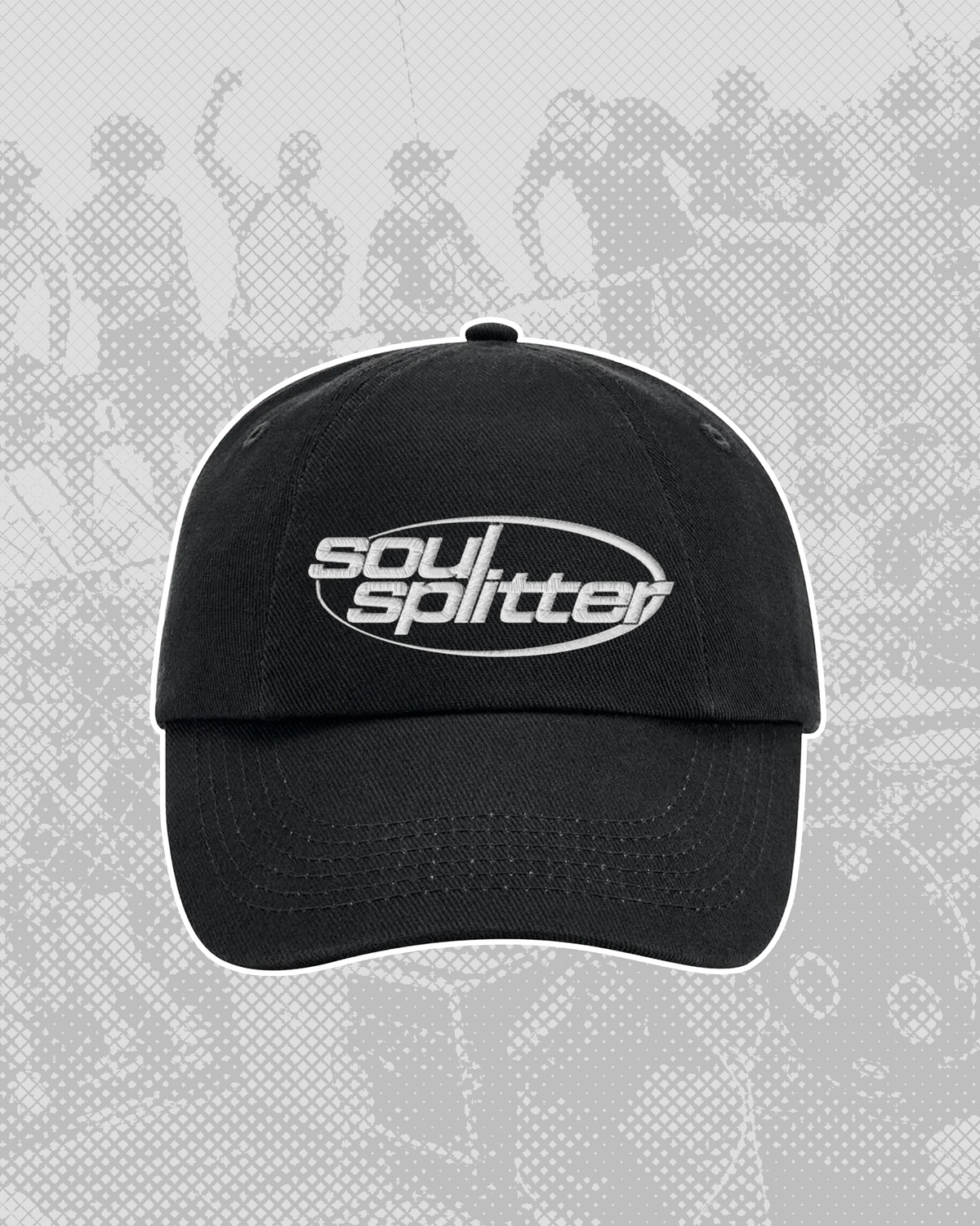BLACK Embroidered CAP