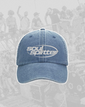 WASHED BLUE Embroidered CAP