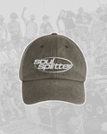 WASHED BROWN Embroidered CAP